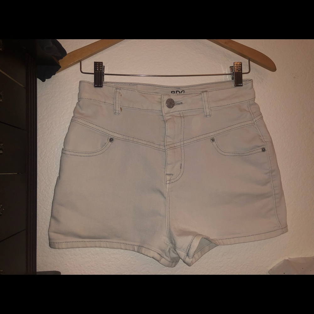 Bleach White Shorts